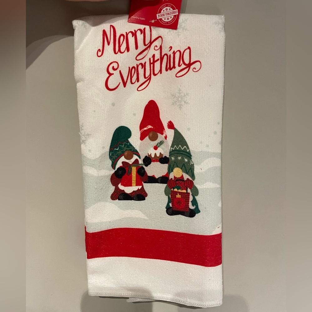 Holiday hand towel